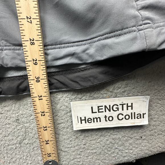 Helly Hanson Odin Expert Series Softshell Full Zip Gray Jacket Mens XXL Logo - Picture 4 of 16